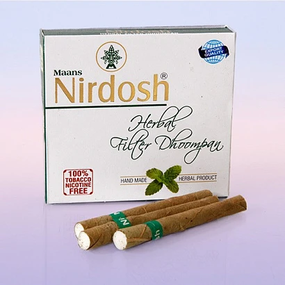 Сигареты Нирдош без табака с фильтром для бросающих курить Nirdosh Maans 20 шт.