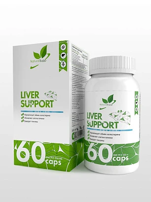 Пищевая добавка Поддержка печени Naturalsupp Liver support 60капс.