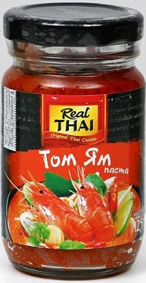 Паста Том Ям Tom Yum Paste Real Thai 125 гр.