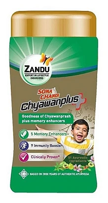 Чаванпраш Плюс Сона Чанди Занду (иммуномодулятор) Zandu Sona Chandi Chyawanplus 450 гр.