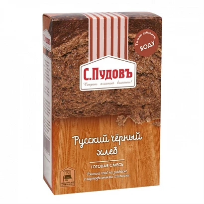Смесь для выпечки хлеба Русский черный хлеб 500 гр.