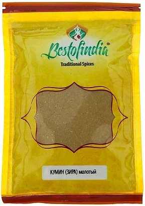 Кумин молотый (зира) Cumin Powder (Jeera) Bestofindia 100 гр.