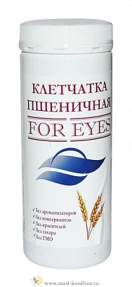 Клетчатка пшеничная Злаки Сибири For eyes с черникой 130 гр
