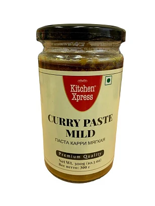 Паста карри мягкая для супа, соуса Curry Paste Mild Kitchen Xpress 300 гр.