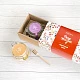 Подарочный набор "Вкус Жизни" мёд цветочный, расторопшевый бугель и ложечка медовая