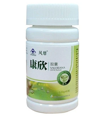 Препарат для снижения давления (очищение крови и сосудов) Каng Xin Valeriana Officinalis 60 капс.
