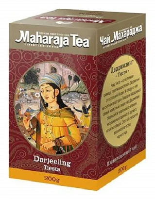 Чай чёрный листовой Darjeeling Tiesta Maharaja Tea 200 гр.