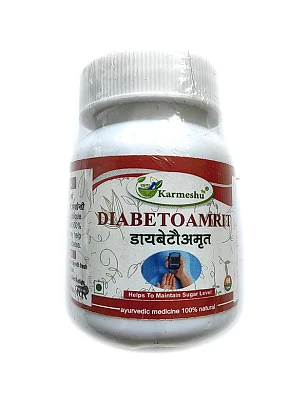Karmeshu Диабетоамрит (Diabetoamrit) при диабете 60 таб. по 500 мг. 