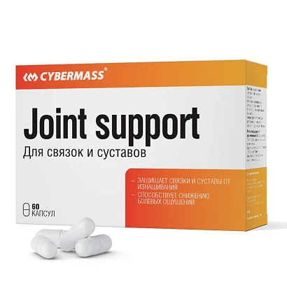 Cybermass Хондроитин Глюкозамин МСМ для связок Joint Support 60 капс.