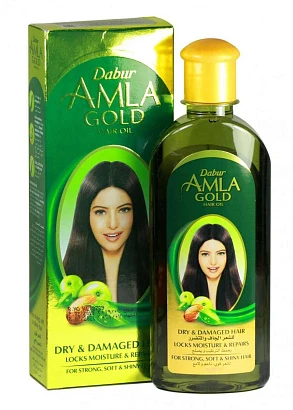 Vatika Масло для волос Dabur AMLA Gold 200 мл. 