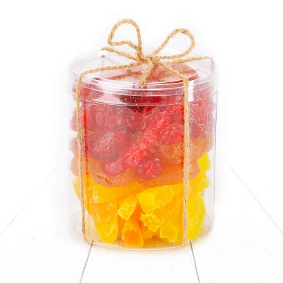 Витаминный стаканчик: папайя со вкусом дыни, курага и вишня