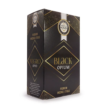 Благовония Made In Heaven Black Opium аромапалочки Опиум 15 гр. (10-15 шт.) 
